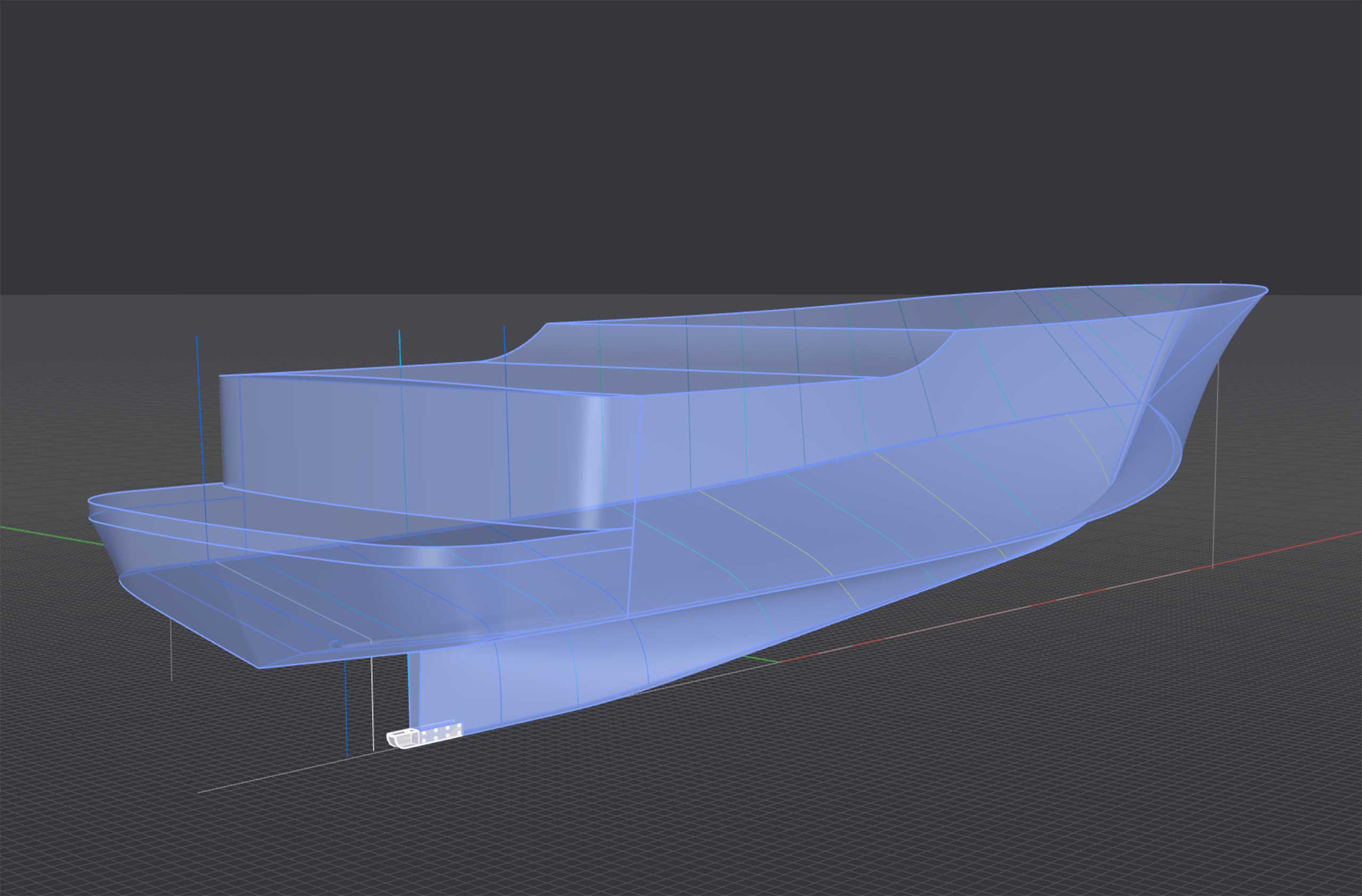 Colocando las cuadernas a la maqueta del navío.